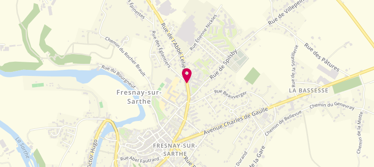 Plan de France services CC Haute Sarthe Alpes mancelles, 2 Rue Abbé Lelièvre, 72130 Fresnay-sur-Sarthe
