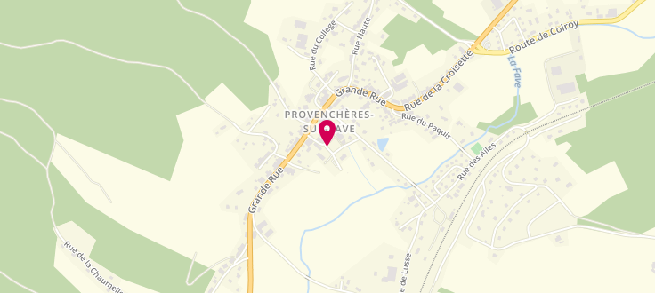 Plan de France services de Provenchères et Colroy, 5 Bis Place des Tissages, 88490 Provenchères-et-Colroy