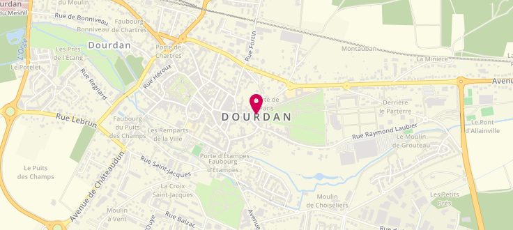 Plan de France Services de Dourdan, Square Great Dunmow, 91410 Dourdan
