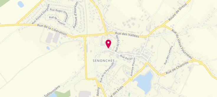 Plan de France services Senonches - La Ferté-Vidâme, 2 Rue de Verdun, 28250 Senonches