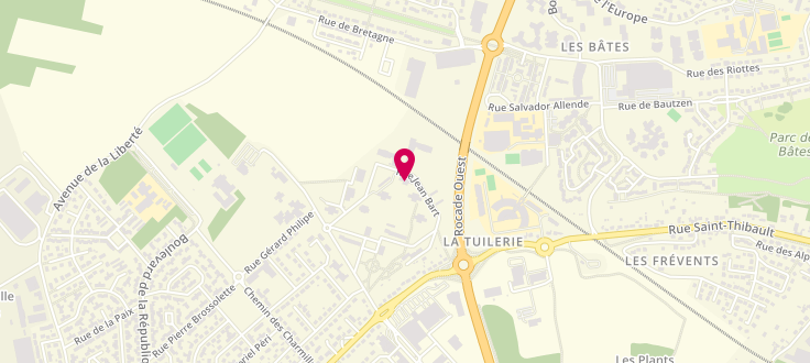 Plan de Point d’accueil PMI de Vernouillet - La Tabellionne, 9 rue J. Bart <br />
Appt 4, 28500 Vernouillet