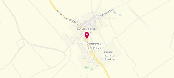Plan de Point d’accueil PMI de Domèvre-en-Haye, Maison des Associations, 54385 Domèvre-en-Haye