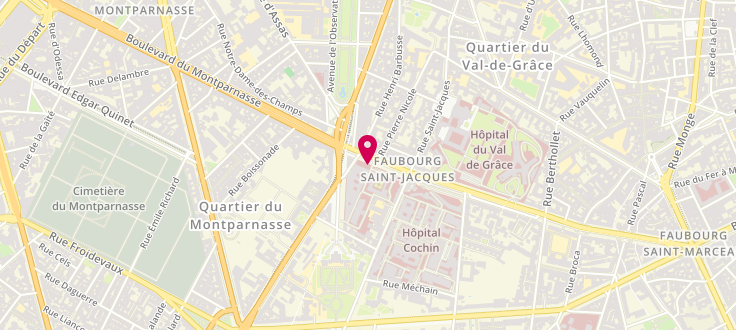 Plan de Consultations Infantiles de l'Assistance Publique Hôpitaux de Paris - 14ème Arrondissement - Groupe Hospitalier Cochin, 123 Boulevard Port-Royal, 75014 Paris