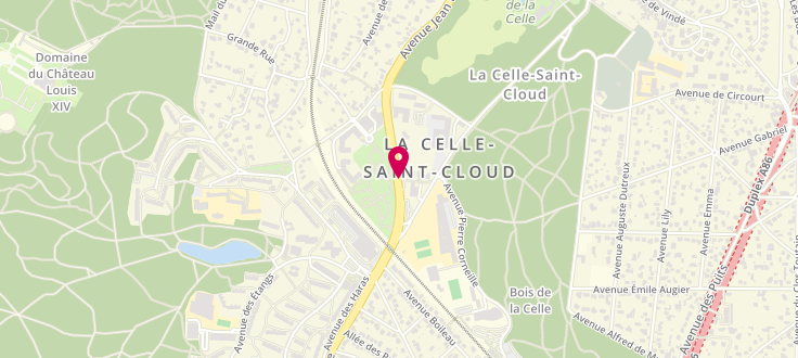 Plan de Centre de PMI de La Celle-Saint-Cloud, 6 avenue de la Drionne, 78170 La Celle-Saint-Cloud