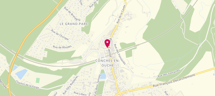 Plan de France services de Conches-en-Ouche, 32, Place Carnot, 27190 Conches-en-Ouche