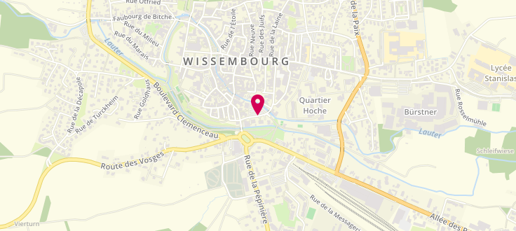 Plan de France services de Wissembourg, 2 Rue du Tribunal, 67160 Wissembourg