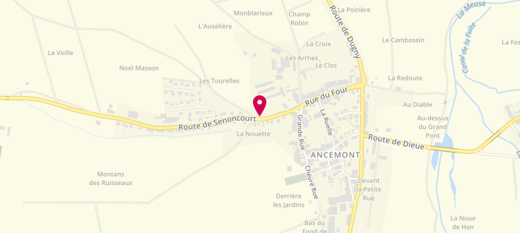 Plan de France services d'Ancemont, 1 Route de Senoncourt, 55320 Ancemont