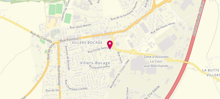 Plan de France services de Villers Bocage, 18 Rue Emilie Samson, 14310 Villers-Bocage