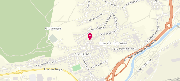 Plan de Permanence sociale de Clouange, Centre de Soins Santé Pour Tous<br />
39, Rue des Jardins, 57185 Clouange