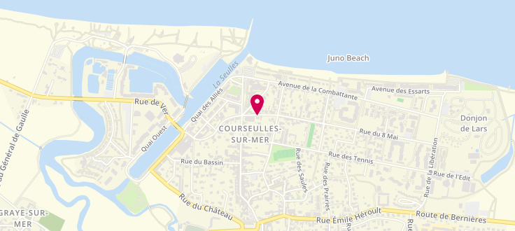 Plan de France services de Courseulles-sur-Mer, 4 Rue Arthur Leduc, 14470 Courseulles-sur-Mer