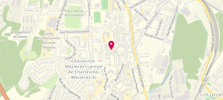 Plan de France services de Charleville-Mézières - Ronde Couture, 9 Bis Rue des Mésanges, 08000 Charleville-Mézières