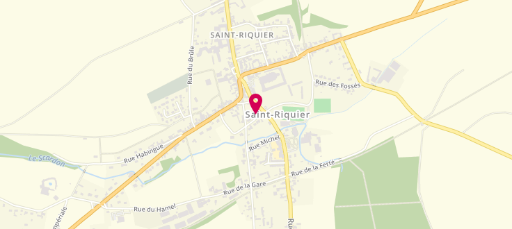 Plan de Centre médico-social de Saint Riquier, Passage du Noch, 80135 Saint-Riquier