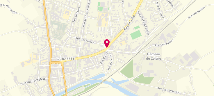Plan de Unité territoriale de prévention et d'action sociale de La Bassée, Place Lefebvre d'Orval, 59480 La Bassée