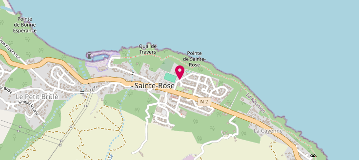 Plan de Centre de PMI de Sainte-Rose - St-Benoit Ii - Plaine des Palmistes, 1, Avenue Nelson Mandela, 97439 Sainte-Rose