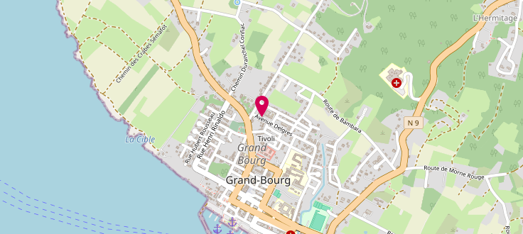 Plan de Bus France services de Marie Galante, Section Tivoli, 97112 Grand-Bourg