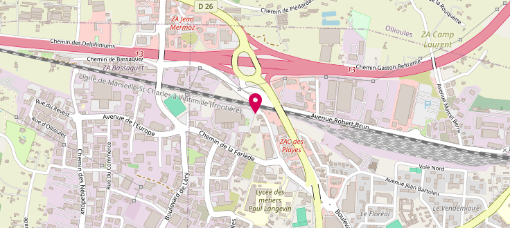 Plan de Centre de protection maternelle et infantile (PMI) - La-Seyne-sur-Mer, Business Park C3<br />
540 Boulevard de l'Europe, 83500 La Seyne-sur-Mer