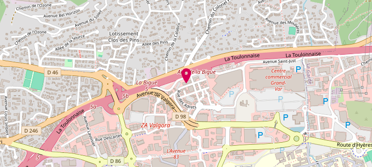 Plan de Centre de protection maternelle et infantile (PMI) - La-Valette-du-Var, parc Tertiaire Valgora<br />
Rue Georges Charpak - B&acirc;timent A, 83160 La Valette-du-Var