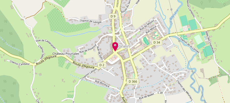 Plan de France services de Monein, 28 Rue du Commerce, 64360 Monein