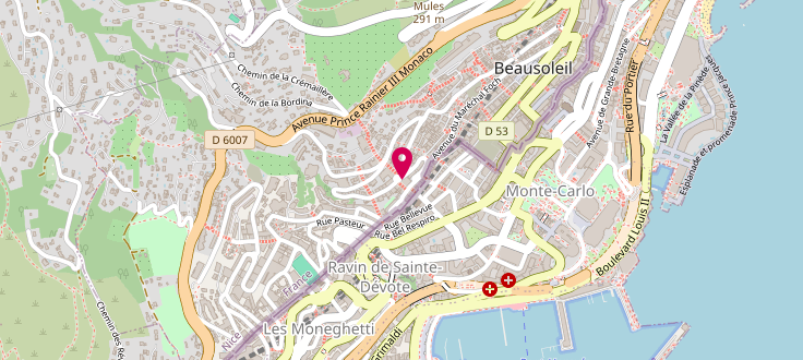 Plan de Centre de Protection Maternelle et Infantile de Beausoleil, 5 avenue de Villaine, 06240 Beausoleil