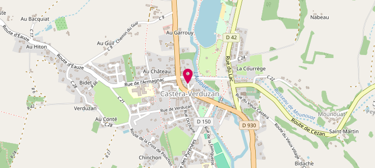 Plan de Permanence d’Action Sociale de Castéra-Verduzan, Rue du 8 Mai, 32410 Castéra-Verduzan