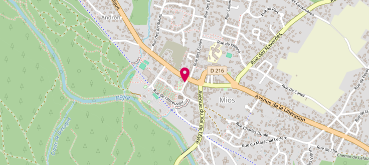 Plan de France services de Mios, Place du 11 Novembre, 33380 Mios