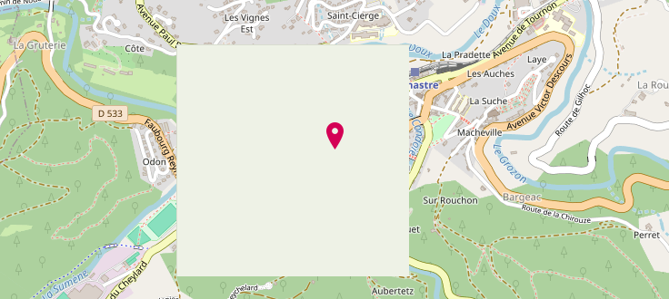 Plan de Centre médico-social de Lamastre, Centre Médico-Social<br />
18 Rue Ferdinand-Hérold, 07270 Lamastre