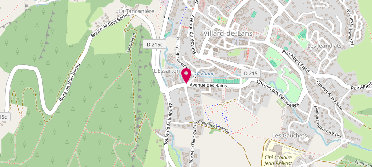 Plan de Maison de Territoire du Vercors, Centre Médico Social
<br />
La Combe<br />
150, Impasse de Meillarot, 38250 Villard-de-Lans