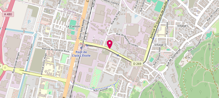 Plan de France services Pimms Médiation Isère - Pont de Claix, 12 Avenue Charles de Gaulle, 38800 Le Pont-de-Claix