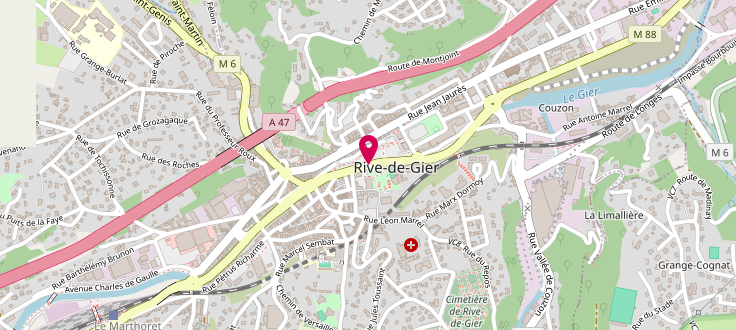 Plan de France Services Rive de Gier, 18 Rue Drivon, 42800 Rive-de-Gier