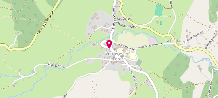 Plan de France services multisites de Loire Forez Agglom&eacute;ration &ndash; site de Verri&egrave;res-en-Forez, 250 Route du Petit S&eacute;minaire, 42600 Verri&egrave;res-en-Forez