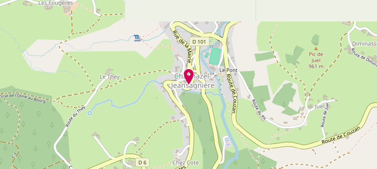 Plan de France services multisites de Loire Forez Agglom&eacute;ration &ndash; site de Chalmazel-Jeansagni&egrave;re, 1 Rue de la Mairie, 42920 Chalmazel-Jeansagni&egrave;re