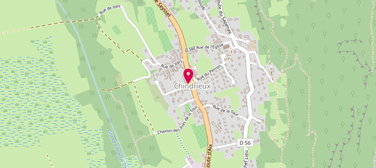 Plan de Pôle médicosocial – EHPAD de Chindrieux - Les fontanettes, 210 Route D’Aix-Les-Bains, 73310 Chindrieux