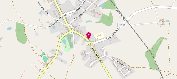 Plan de France services multisites de la CC de Vienne et Gartempe - site de Lathus Saint Remy, 27 Route du Dorat, 86390 Lathus-Saint-R&eacute;my
