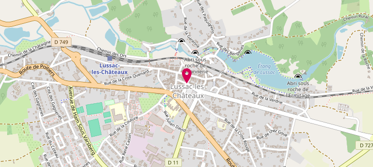 Plan de France services multisites de la CC de Vienne et Gartempe - site de Lussac-les-Chateaux, 9 Route de Montmorillon, 86320 Lussac-les-Châteaux