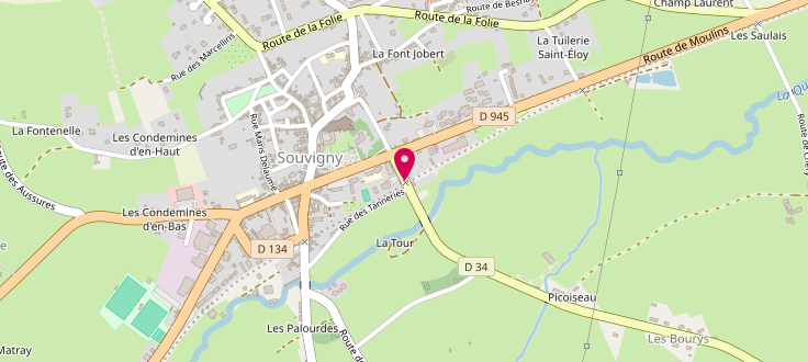 Plan de France services multisites de Moulins communaut&eacute; &ndash; site de Souvigny (centre social), 2 Route de Besson, 03210 Souvigny
