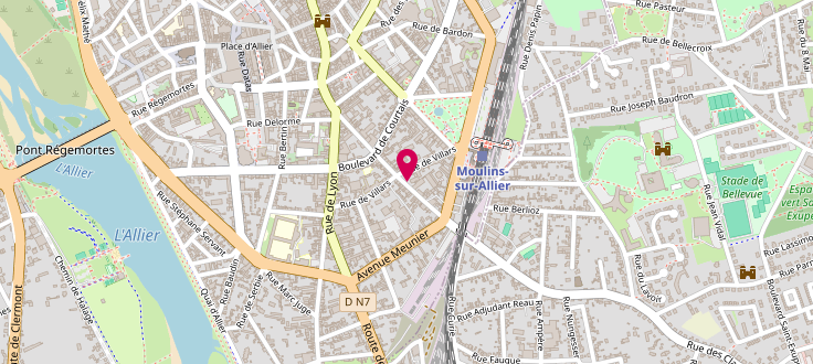 Plan de France services multisites Ch&acirc;teau de Bellevue - Site de Refembre, 4 Rue de Refembre, 03000 Moulins