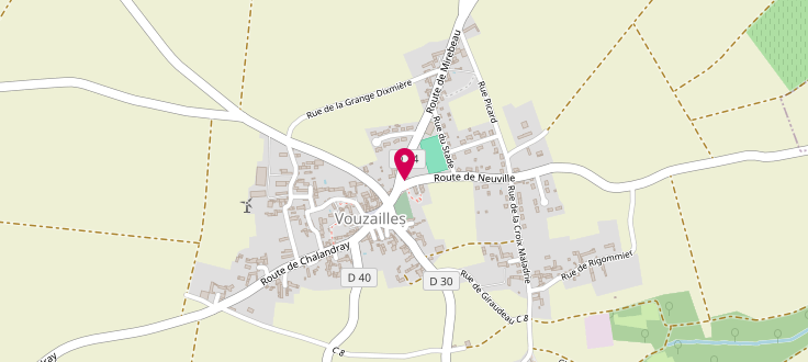 Plan de France services multisites de la Communaut&eacute; du Haut Poitou - Site de Vouzailles, 1 Route de Mirebeau, 86170 Vouzailles