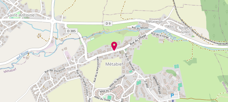 Plan de France services de M&eacute;tabief, 16 Rue du Village, 25370 M&eacute;tabief