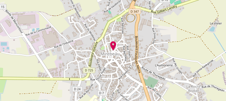 Plan de France services multisites de la Communaut&eacute; du Haut Poitou - Site de Mirebeau, 1 Place de la R&eacute;publique, 86110 Mirebeau