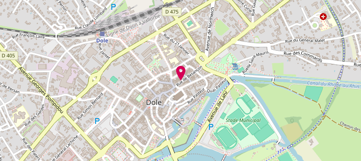 Plan de France services de Dole centre, 33 Rue de Besançon, 39100 Dole