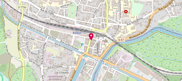 Plan de France services de Redon, 7 Rue des Douves, 35600 Redon