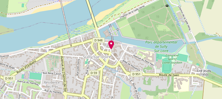 Plan de Centre de protection maternelle et infantile (PMI) - Sully-sur-Loire, Centre F, Kuypers<br />
3 Rue des Déportés, 45600 Sully-sur-Loire
