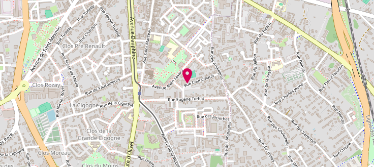 Plan de Centre de protection maternelle et infantile (PMI) - Orléans - Coursimault, 24 Rue de Coursimault, 45000 Orléans