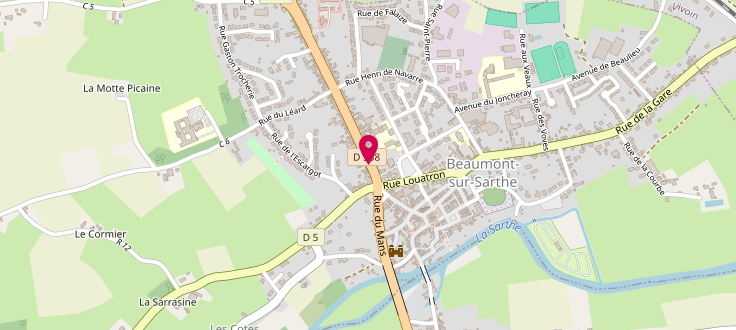 Plan de Circonscription Solidarité départementale de Beaumont-sur-Sarthe, 9 Avenue Division Leclerc, 72170 Beaumont-sur-Sarthe