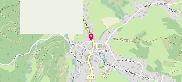 Plan de France services de Provench&egrave;res et Colroy - Antenne de Ban de Laveline, 2 Petite Rue de Coinchimont, 88520 Ban-de-Laveline