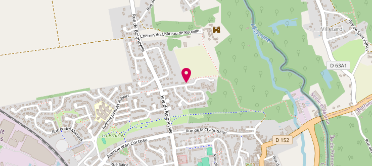 Plan de Centre de protection maternelle et infantile (PMI) - le malesherbois, Espace Enfance<br />
Rue de la Vall&eacute;e Doudemont, 45330 Le Malesherbois