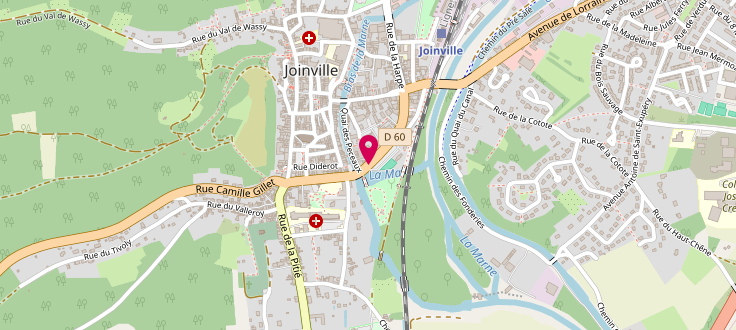 Plan de France services de Joinville, 1 Rue Maucl&egrave;re, 52300 Joinville