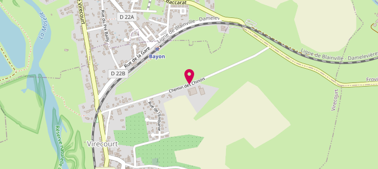 Plan de Point d’accueil PMI de Virecourt, Maison des Services<br />
3 Rue de la Gare, 54290 Virecourt