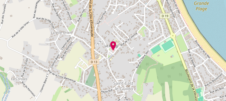 Plan de France services multisites Matignon - Saint-Cast le Guildo – Site de Saint-Cast-le-Guildo, 1 Place de l'Hôtel de Ville, 22380 Saint-Cast-le-Guildo