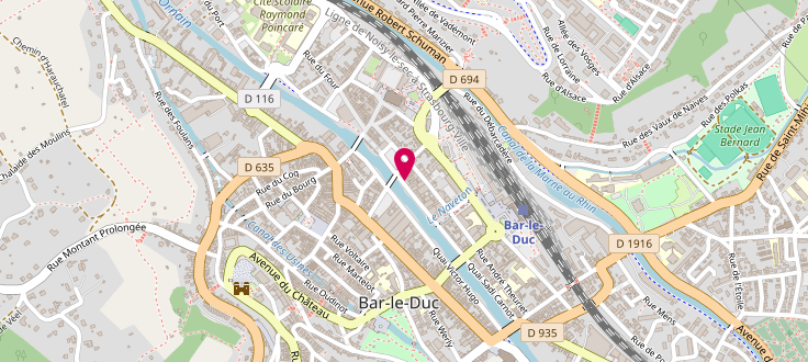 Plan de Bus France services Ruralinette de la Meuse, 2 Quai Sadi Carnot, 55000 Bar-le-Duc